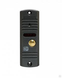 Вызывная панель видеодомофона ST-P102 вер.2 (Серый) CVBS 1000твл, 92° Space Technology 