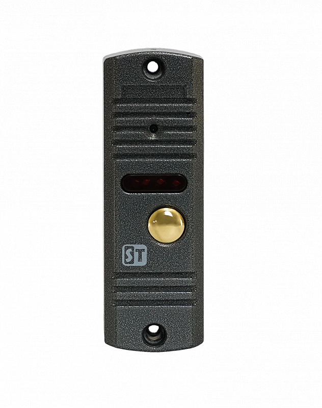Вызывная панель видеодомофона ST-P102 вер.2 (Серый) CVBS 1000твл, 92° Space Technology