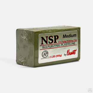 Пластилин скульптурный NSP Medium (0.91 кг) 