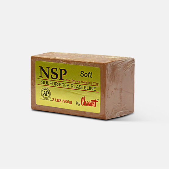 Пластилин скульптурный NSP Soft (0.91 кг)